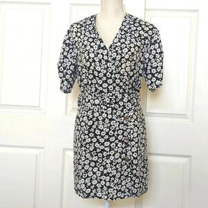 Heartloom Black and White flower Dress